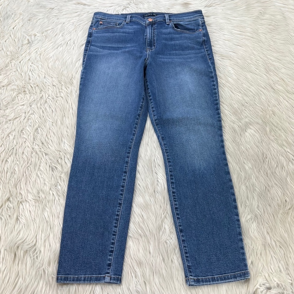 Anthropologie - Level 99 High Rise Skinny Crop / Ankle Jeans‎